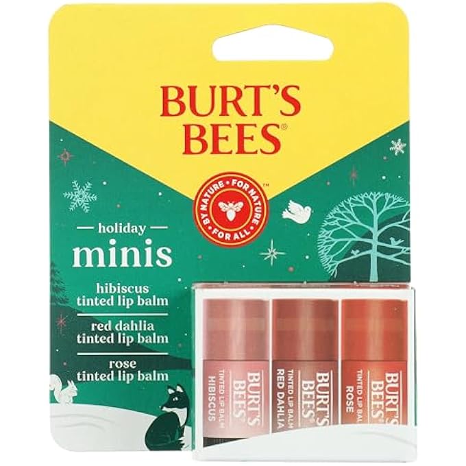 Burt's Bees BURTS BEES HOLIDAY MINIS LIP BALM 3 COUNT, 1 EA - Image 1